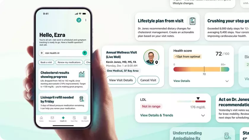 Amazon Launches Health AI Assistant in One Medical App